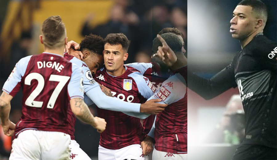 कौटिन्होको गोलमा म्यानचेस्टर रोकियो, एमबाप्पे चम्कदा पीएसजीको जित