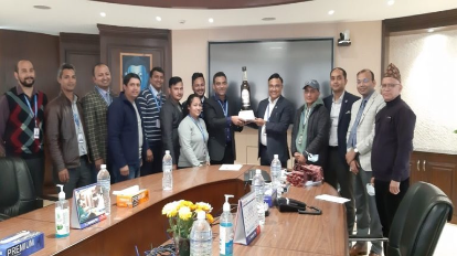 माछापुच्छ्रे बैंकलाई कर्पोरेट बिच क्रिकेटको उपाधि