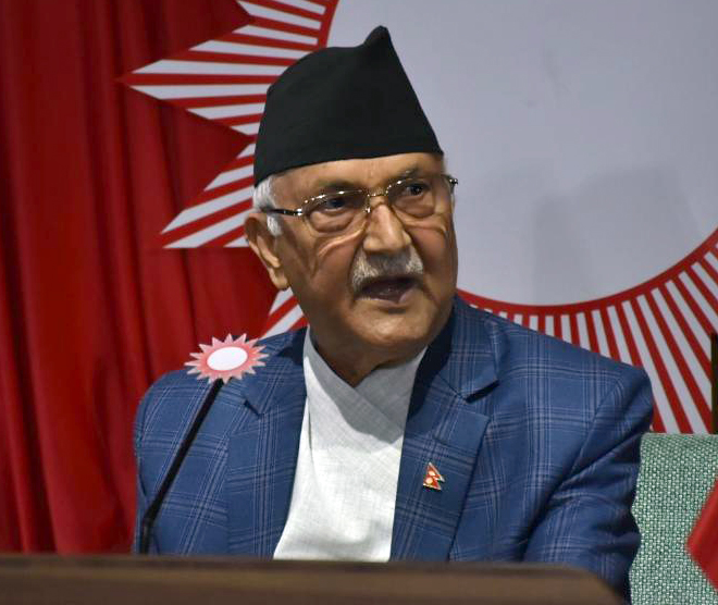 चुनावमा महासंग्रामको सामना गर्नुपर्‍यो : अध्यक्ष ओली