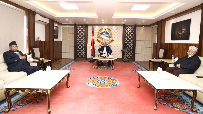 सत्ता गठबन्धनको बैठक बस्दै