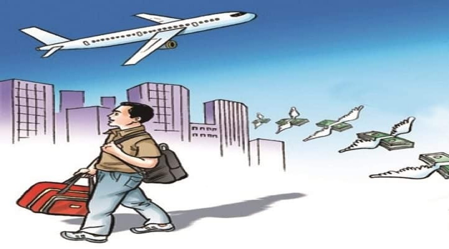 नेपाल भित्रने रेमिट्यान्स बढ्यो ,साढे पाँच लाखभन्दा बढीले लिए श्रम स्वीकृति
