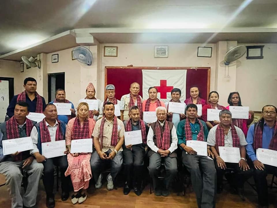नेपाल रेडक्रस सोसाइटी काठमाडौँ जिल्ला शाखाको सभापति पदमा डोटेल निर्वाचित