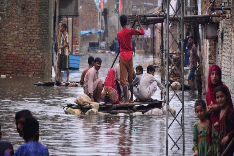 पाकिस्तानमा बाढी : एक हजारभन्दा बढीको मृत्यु