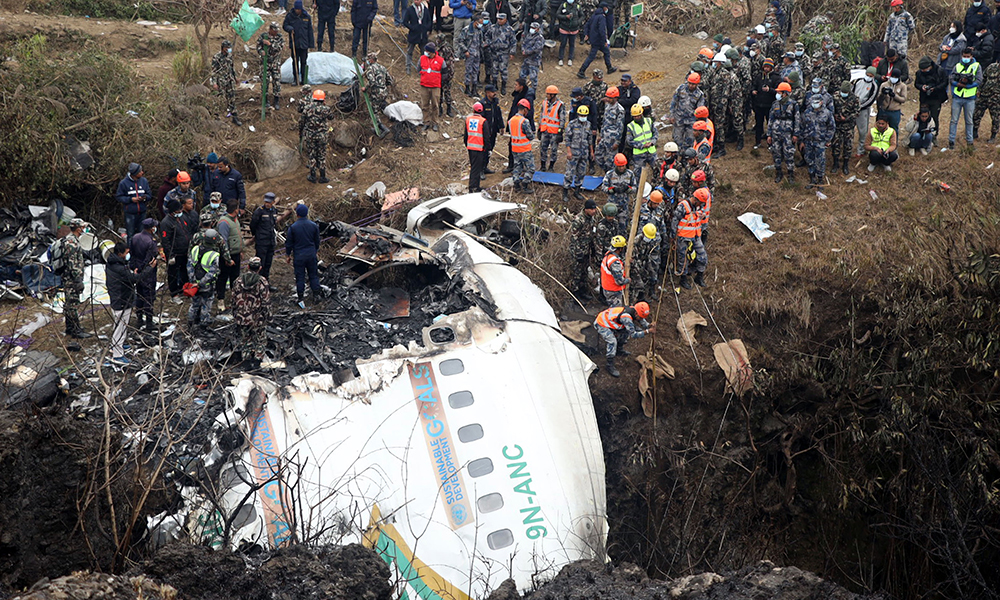 विमान दुर्घटना : अध्ययन गर्न एटीआर निर्माता कम्पनीको विज्ञ टोली नेपालमा