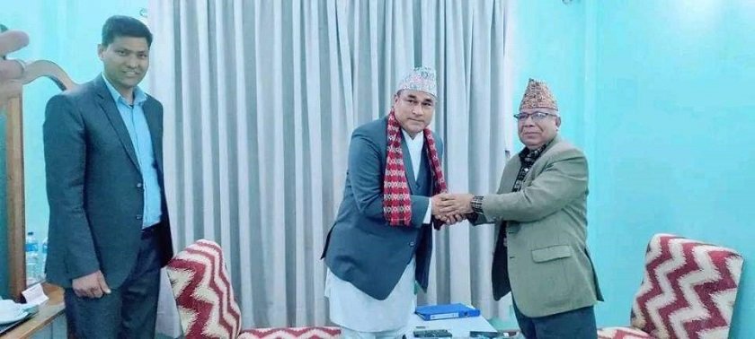 अध्यक्ष नेपाल र मुख्यमन्त्री शाहबिच भेटवार्ता